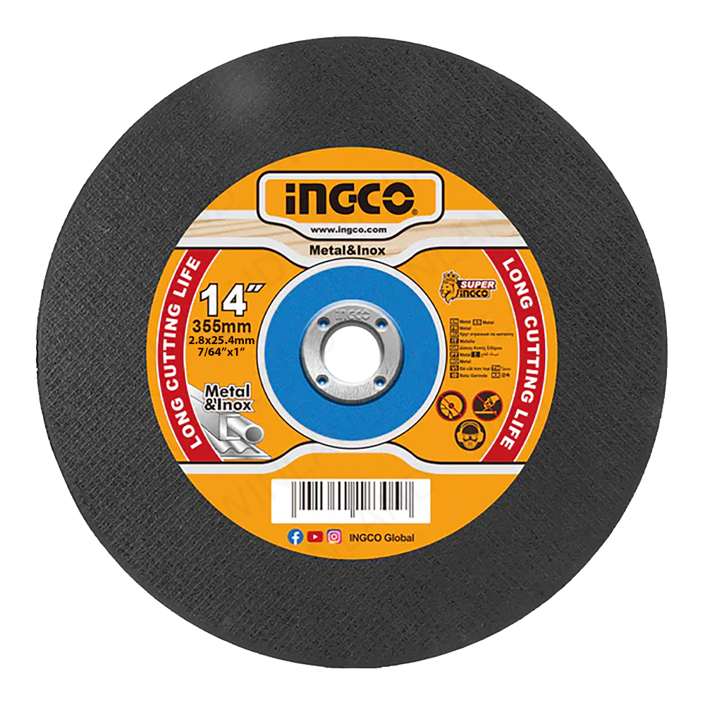 Ingco MCD283551 Cut Off Wheel / Cutting Disc 14 Ingco MCD283551 Cut Off Wheel / Cutting Disc 14